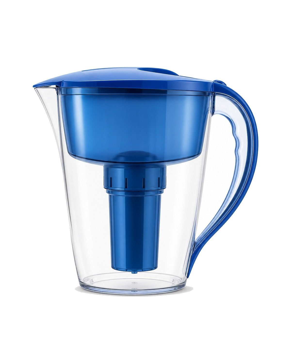 Carafe filtrante d'eau alcaline